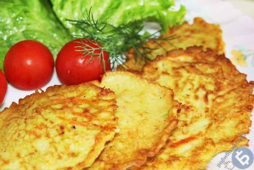 Оладки з кабачків - рецепт