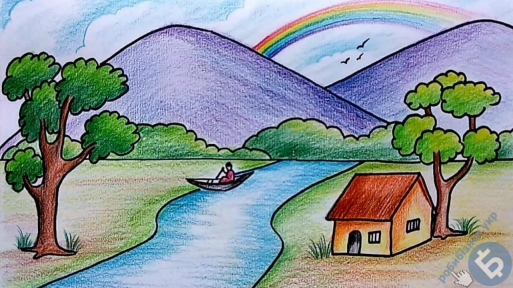 Легкі малюнки пейзаж